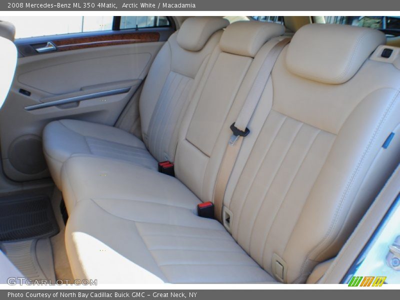 Arctic White / Macadamia 2008 Mercedes-Benz ML 350 4Matic
