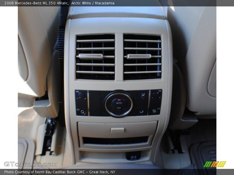 Arctic White / Macadamia 2008 Mercedes-Benz ML 350 4Matic