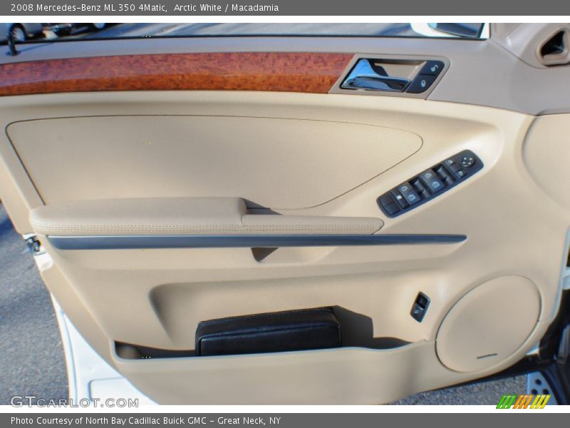 Arctic White / Macadamia 2008 Mercedes-Benz ML 350 4Matic
