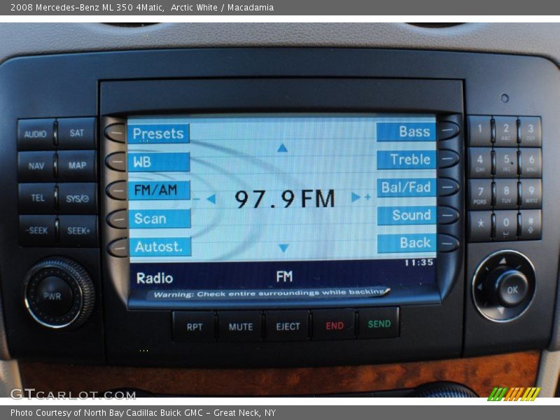 Arctic White / Macadamia 2008 Mercedes-Benz ML 350 4Matic