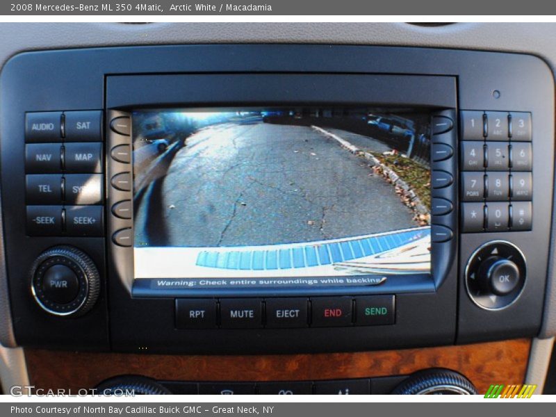 Arctic White / Macadamia 2008 Mercedes-Benz ML 350 4Matic