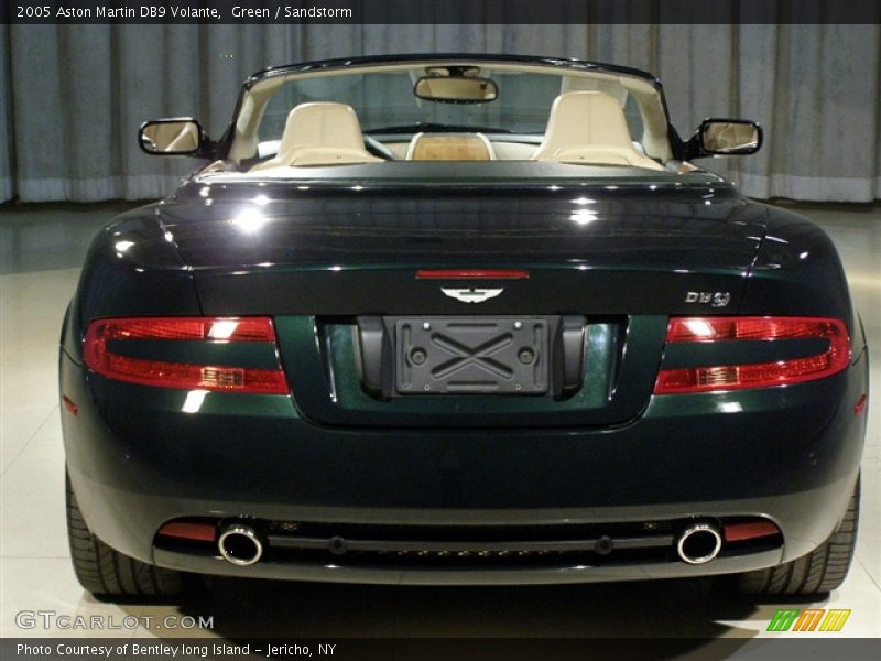 Green / Sandstorm 2005 Aston Martin DB9 Volante