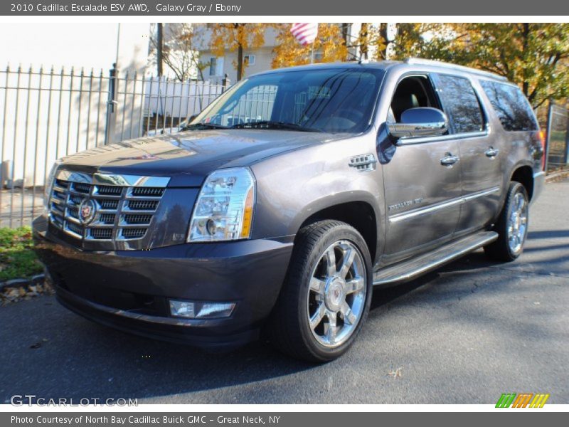 Galaxy Gray / Ebony 2010 Cadillac Escalade ESV AWD