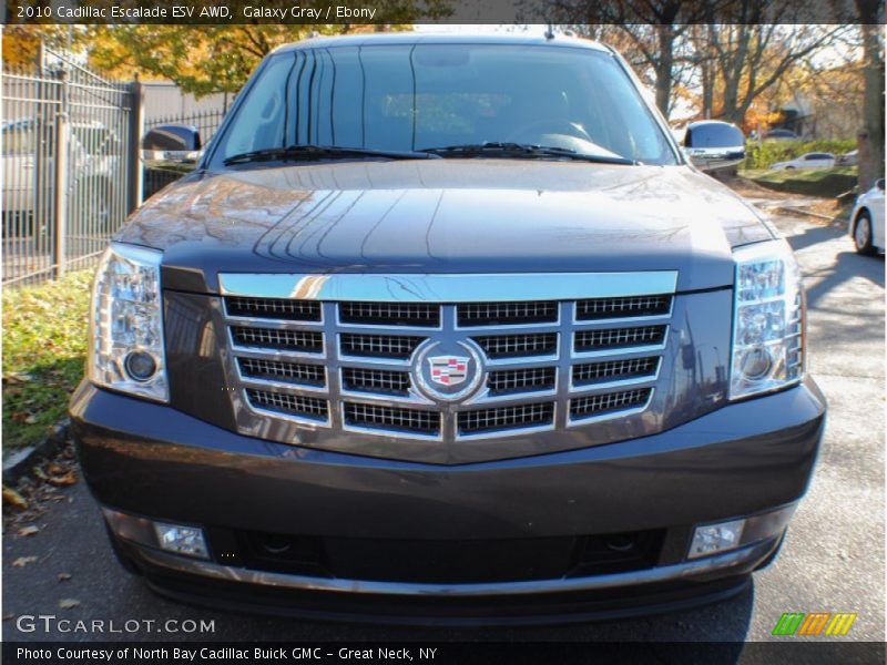 Galaxy Gray / Ebony 2010 Cadillac Escalade ESV AWD