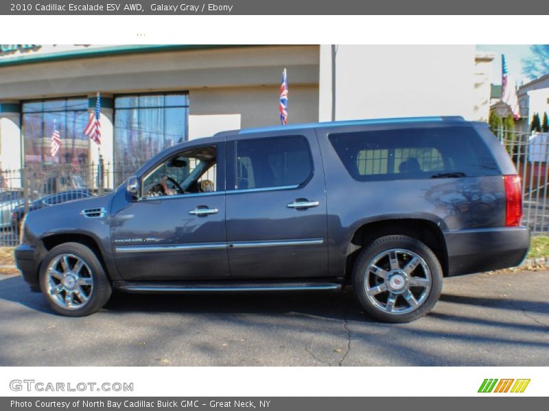 Galaxy Gray / Ebony 2010 Cadillac Escalade ESV AWD