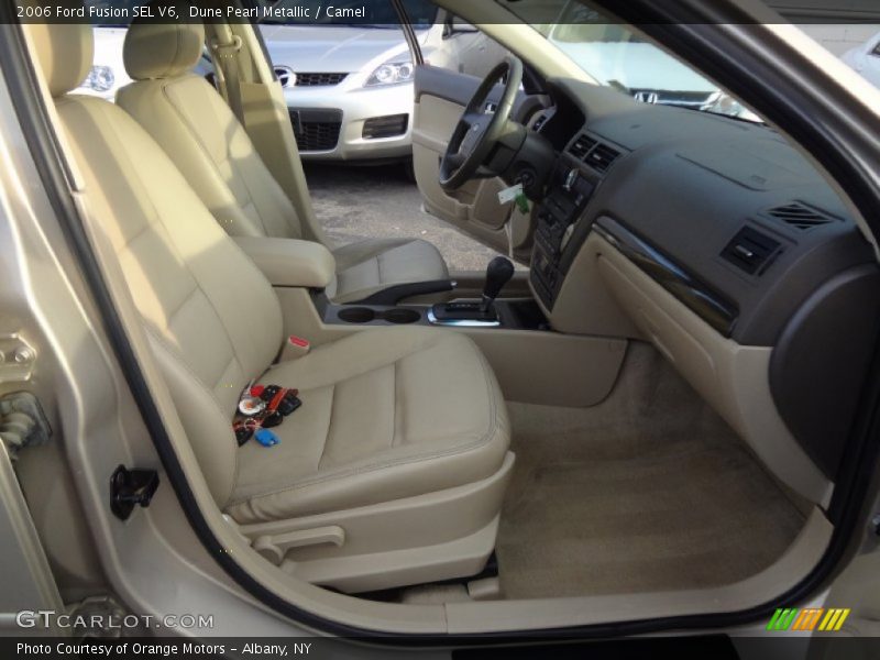 Dune Pearl Metallic / Camel 2006 Ford Fusion SEL V6