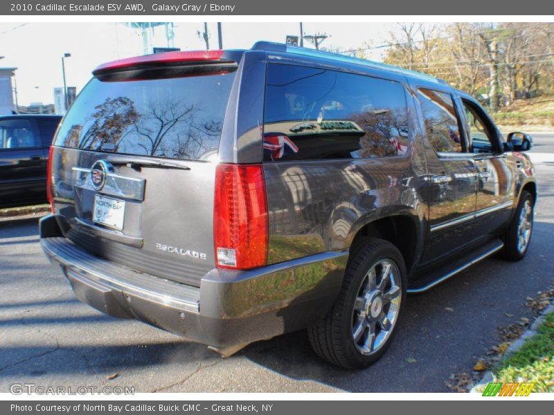 Galaxy Gray / Ebony 2010 Cadillac Escalade ESV AWD