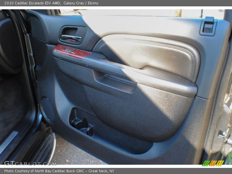 Galaxy Gray / Ebony 2010 Cadillac Escalade ESV AWD