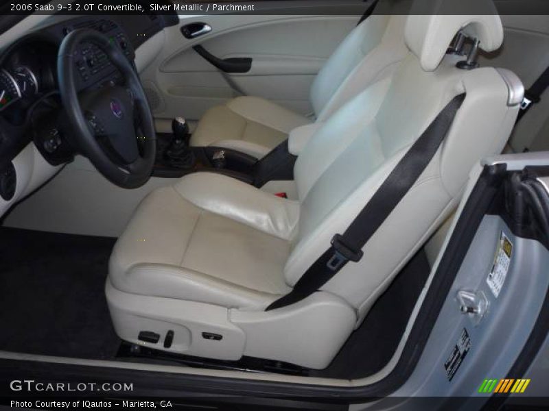 Silver Metallic / Parchment 2006 Saab 9-3 2.0T Convertible