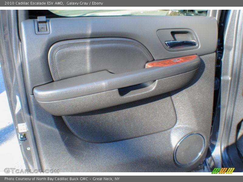 Galaxy Gray / Ebony 2010 Cadillac Escalade ESV AWD