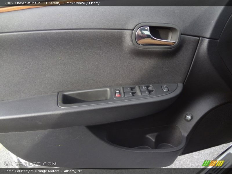 Summit White / Ebony 2009 Chevrolet Malibu LT Sedan