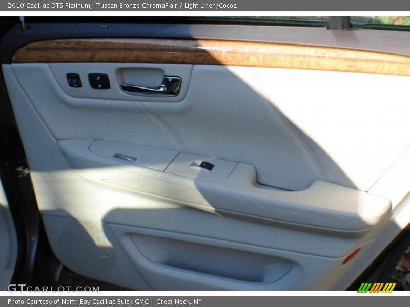 Tuscan Bronze ChromaFlair / Light Linen/Cocoa 2010 Cadillac DTS Platinum