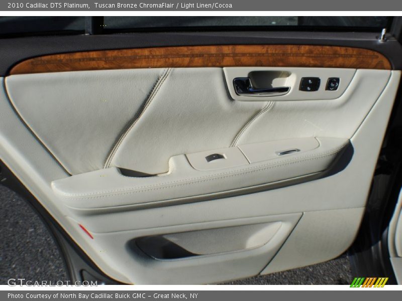 Tuscan Bronze ChromaFlair / Light Linen/Cocoa 2010 Cadillac DTS Platinum