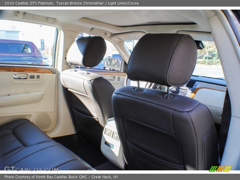 Tuscan Bronze ChromaFlair / Light Linen/Cocoa 2010 Cadillac DTS Platinum