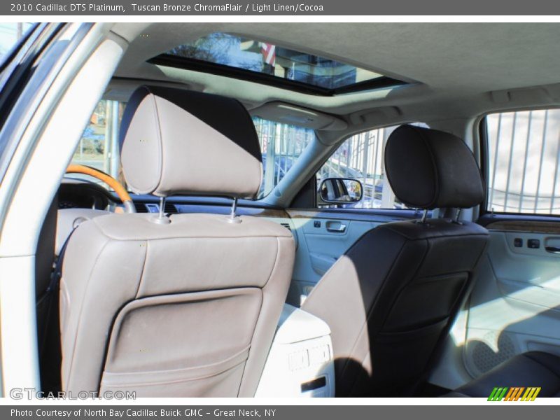 Tuscan Bronze ChromaFlair / Light Linen/Cocoa 2010 Cadillac DTS Platinum