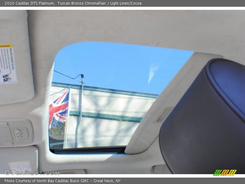 Tuscan Bronze ChromaFlair / Light Linen/Cocoa 2010 Cadillac DTS Platinum