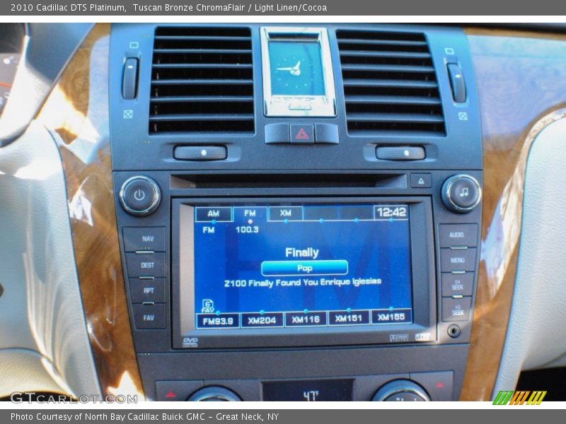 Tuscan Bronze ChromaFlair / Light Linen/Cocoa 2010 Cadillac DTS Platinum