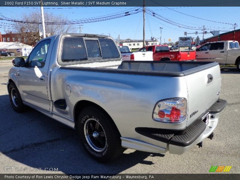 Silver Metallic / SVT Medium Graphite 2002 Ford F150 SVT Lightning