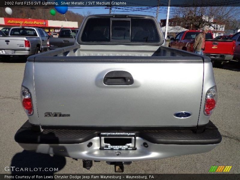 Silver Metallic / SVT Medium Graphite 2002 Ford F150 SVT Lightning