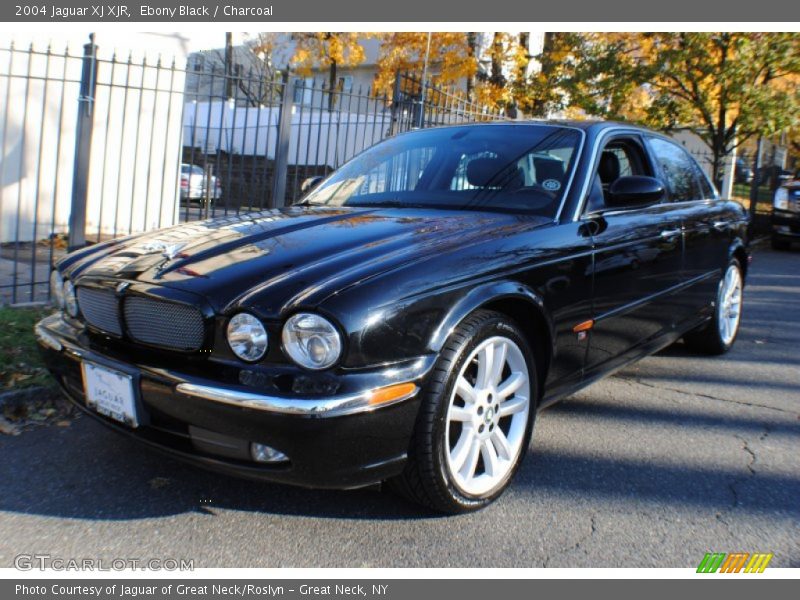 Ebony Black / Charcoal 2004 Jaguar XJ XJR