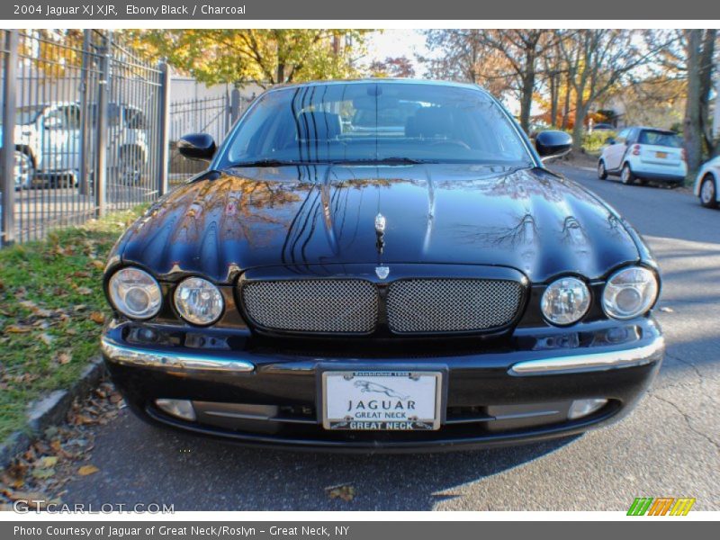 Ebony Black / Charcoal 2004 Jaguar XJ XJR