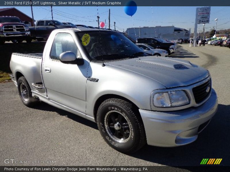 Silver Metallic / SVT Medium Graphite 2002 Ford F150 SVT Lightning