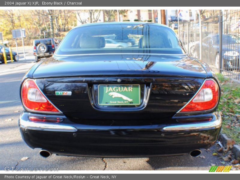 Ebony Black / Charcoal 2004 Jaguar XJ XJR