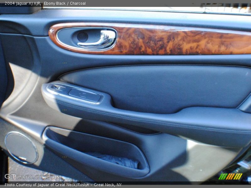 Ebony Black / Charcoal 2004 Jaguar XJ XJR