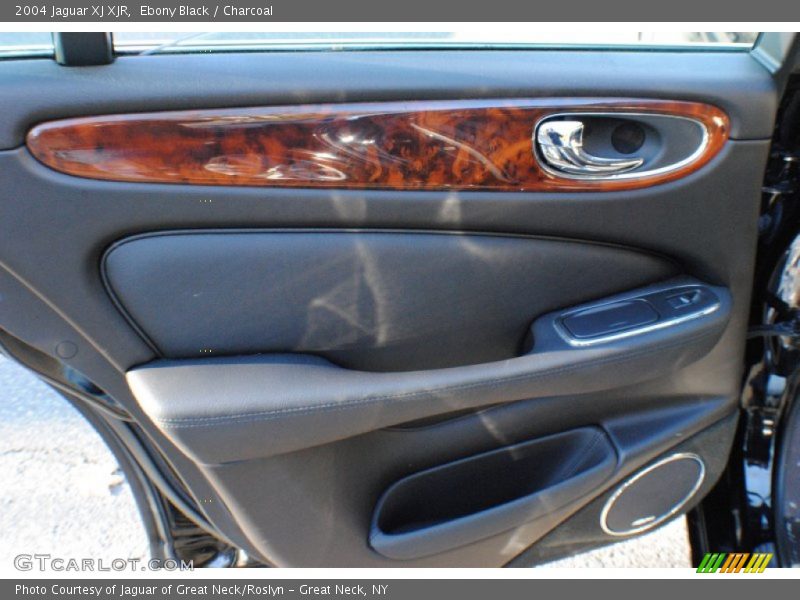 Ebony Black / Charcoal 2004 Jaguar XJ XJR