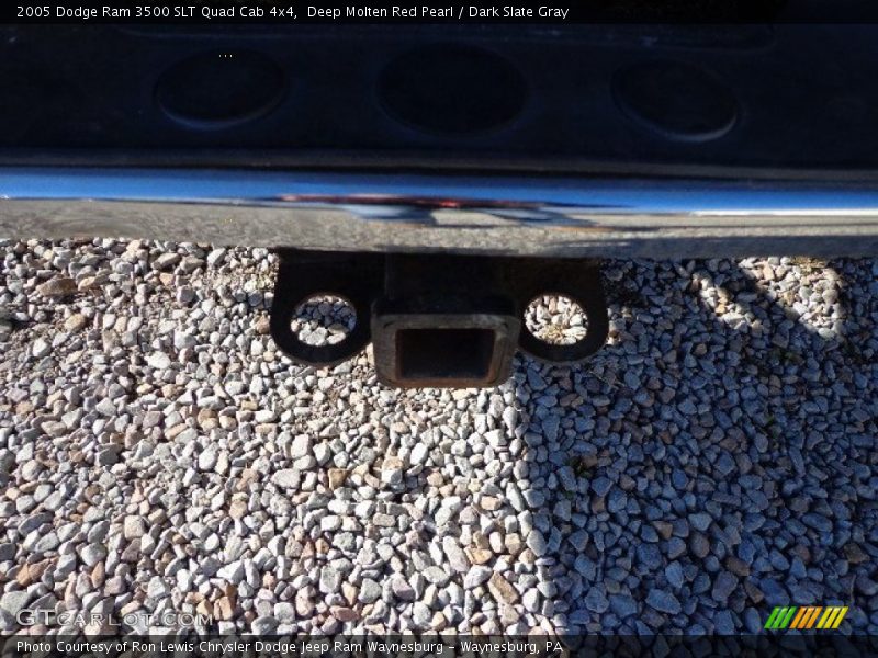 Deep Molten Red Pearl / Dark Slate Gray 2005 Dodge Ram 3500 SLT Quad Cab 4x4