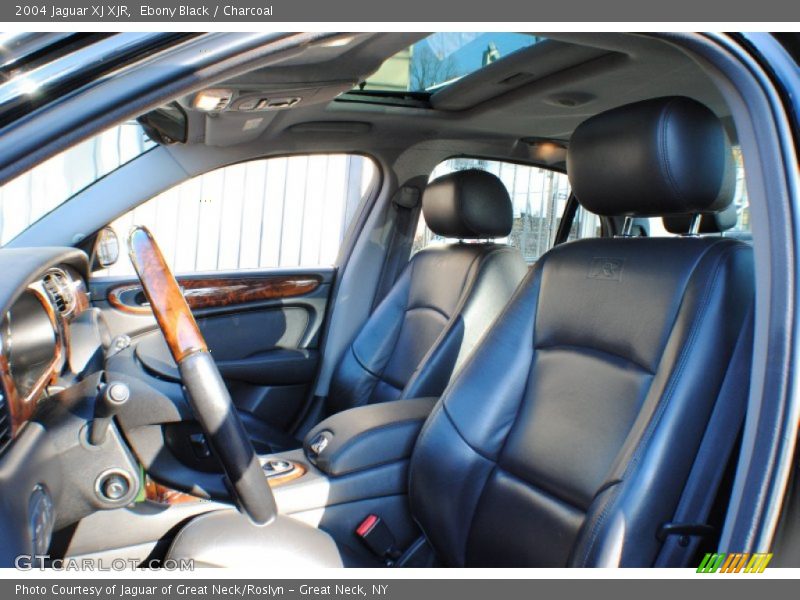 Ebony Black / Charcoal 2004 Jaguar XJ XJR
