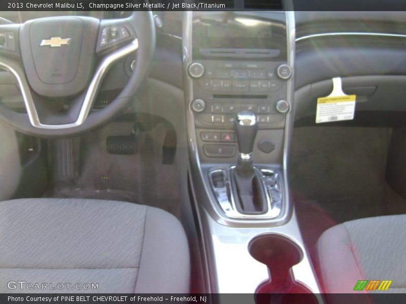 Champagne Silver Metallic / Jet Black/Titanium 2013 Chevrolet Malibu LS