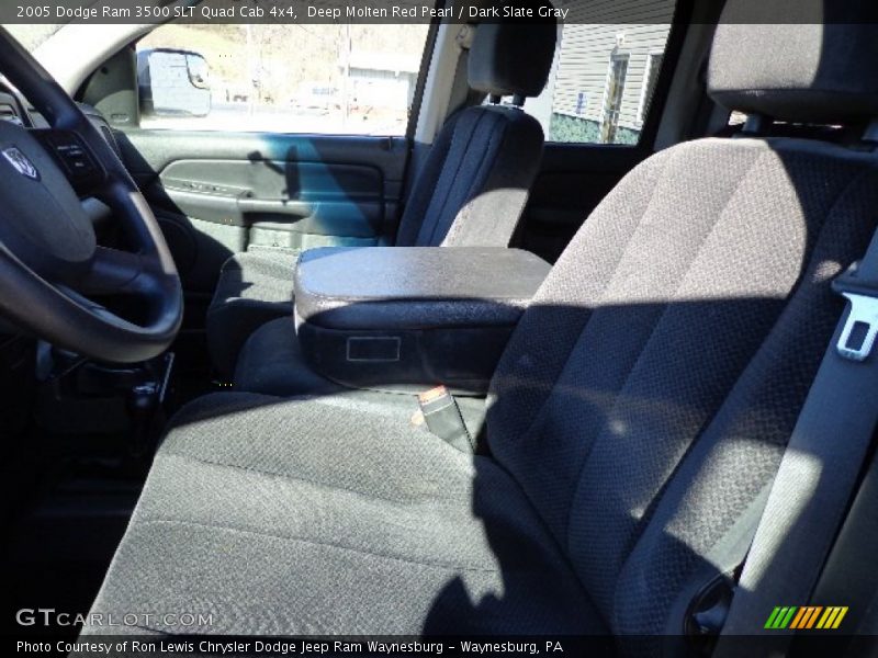 Deep Molten Red Pearl / Dark Slate Gray 2005 Dodge Ram 3500 SLT Quad Cab 4x4