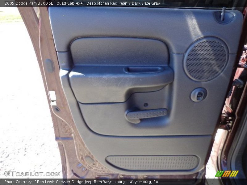 Deep Molten Red Pearl / Dark Slate Gray 2005 Dodge Ram 3500 SLT Quad Cab 4x4