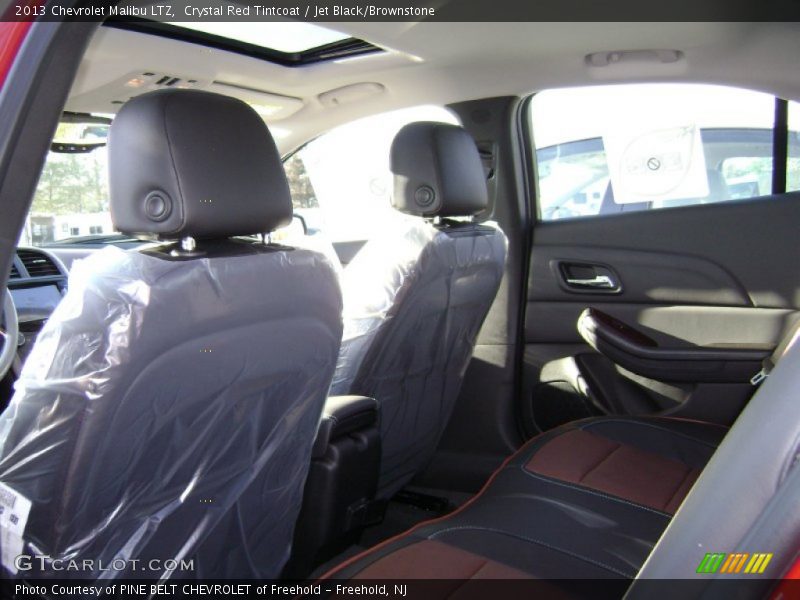 Crystal Red Tintcoat / Jet Black/Brownstone 2013 Chevrolet Malibu LTZ
