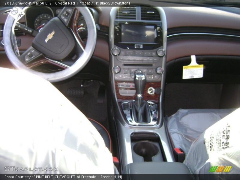 Crystal Red Tintcoat / Jet Black/Brownstone 2013 Chevrolet Malibu LTZ