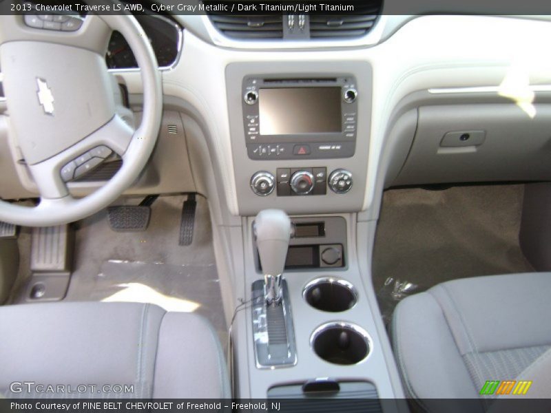 Cyber Gray Metallic / Dark Titanium/Light Titanium 2013 Chevrolet Traverse LS AWD
