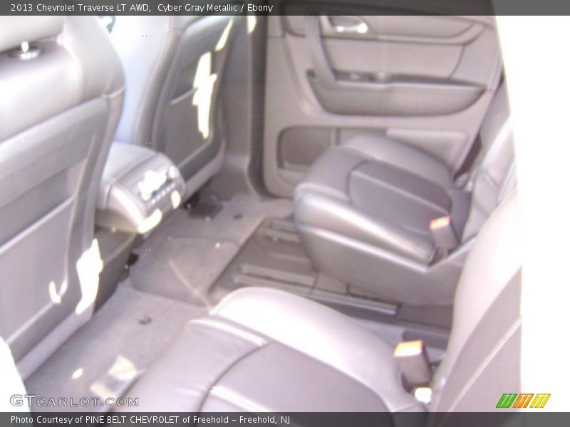 Cyber Gray Metallic / Ebony 2013 Chevrolet Traverse LT AWD