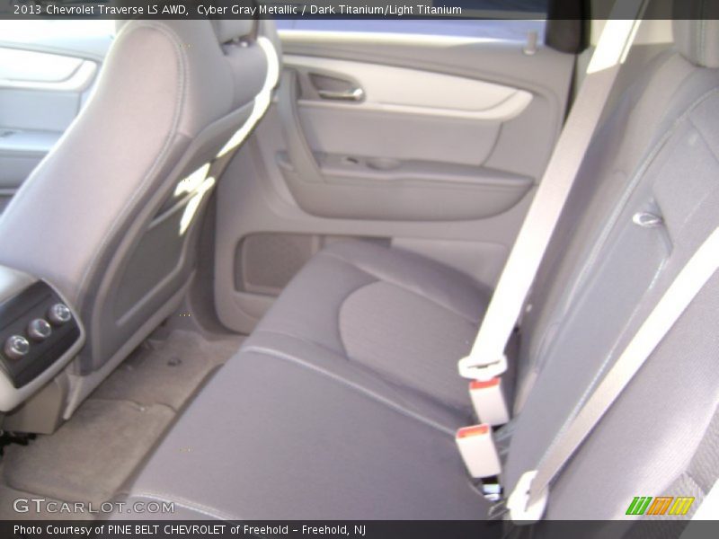 Cyber Gray Metallic / Dark Titanium/Light Titanium 2013 Chevrolet Traverse LS AWD
