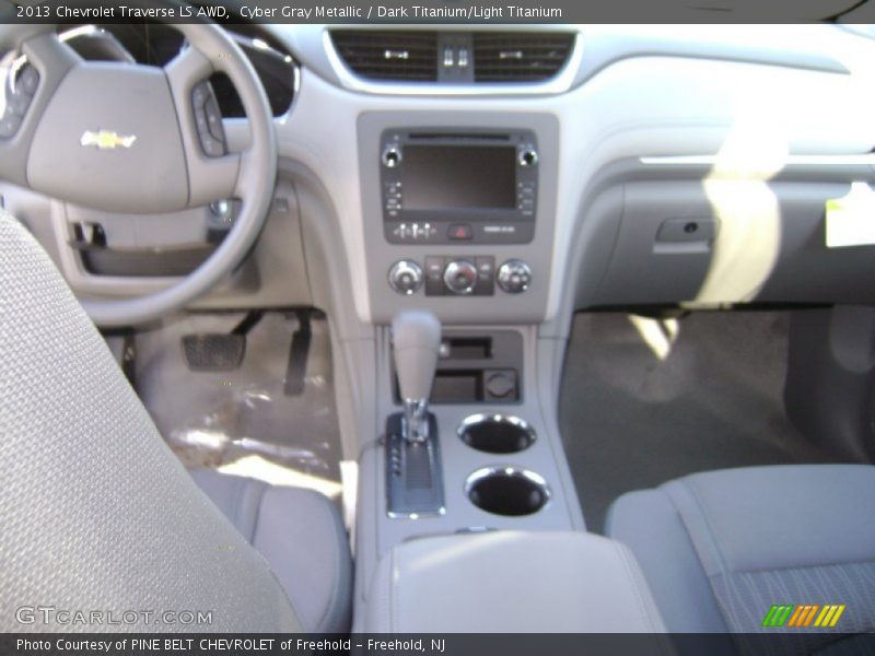 Cyber Gray Metallic / Dark Titanium/Light Titanium 2013 Chevrolet Traverse LS AWD