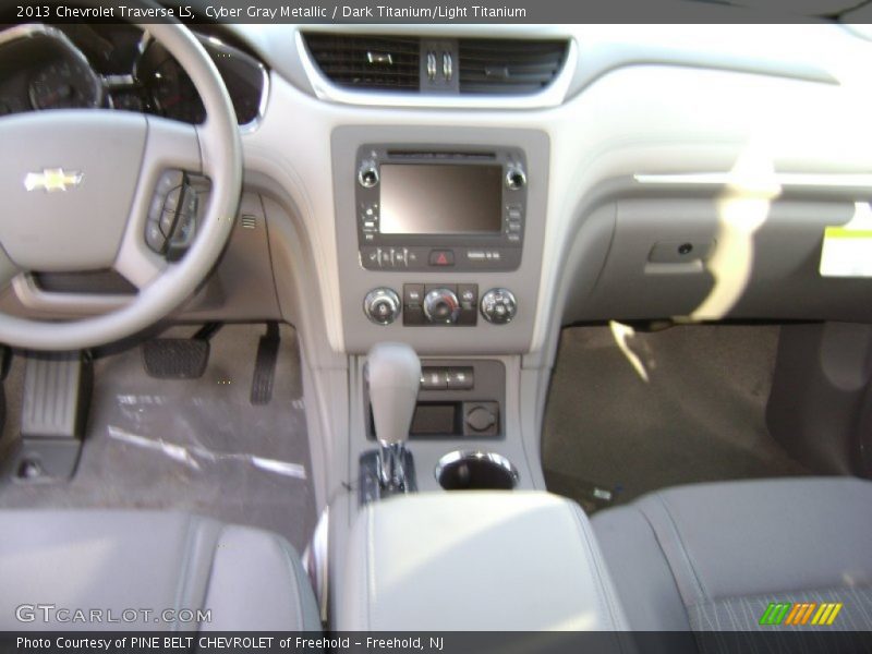 Cyber Gray Metallic / Dark Titanium/Light Titanium 2013 Chevrolet Traverse LS