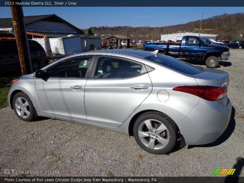 Silver / Gray 2013 Hyundai Elantra GLS