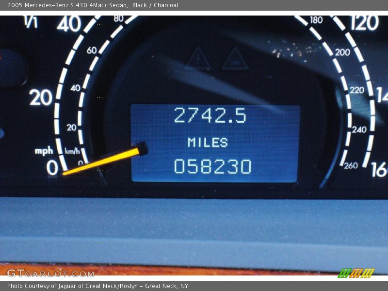 Black / Charcoal 2005 Mercedes-Benz S 430 4Matic Sedan