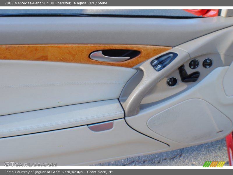 Magma Red / Stone 2003 Mercedes-Benz SL 500 Roadster