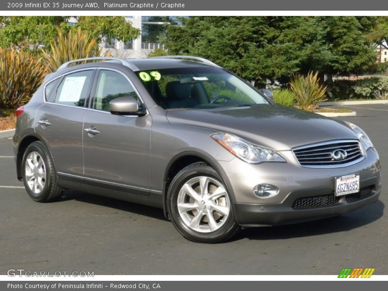 Platinum Graphite / Graphite 2009 Infiniti EX 35 Journey AWD