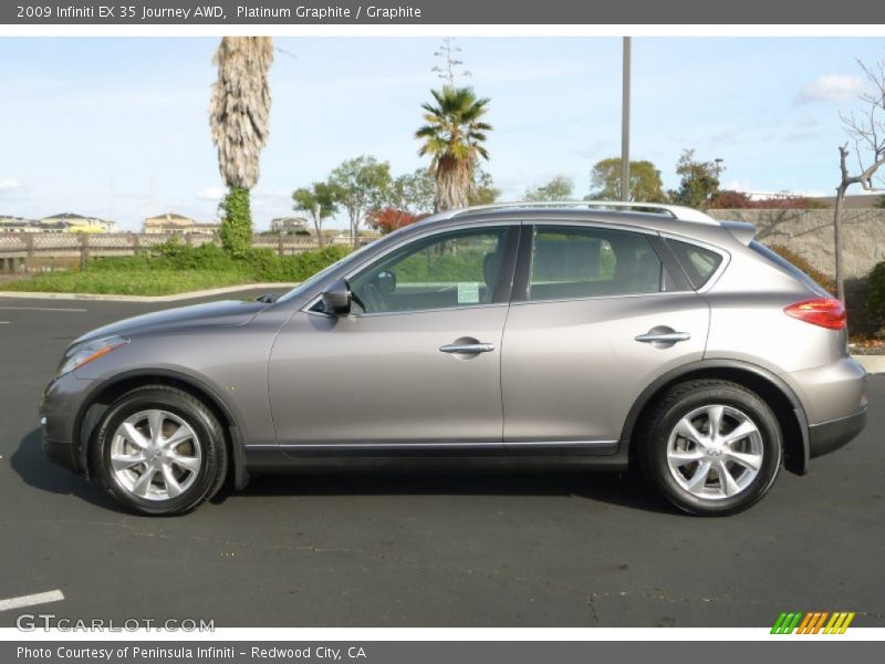 Platinum Graphite / Graphite 2009 Infiniti EX 35 Journey AWD
