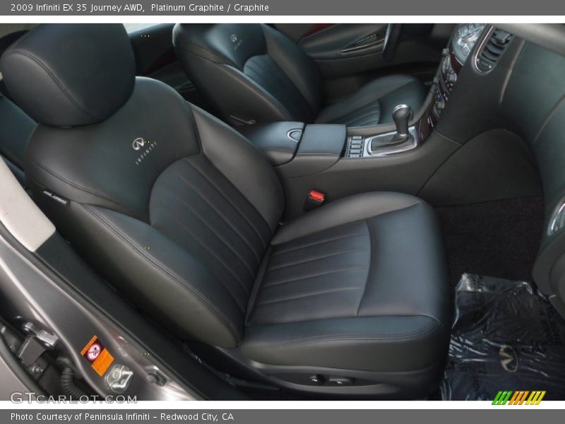 Platinum Graphite / Graphite 2009 Infiniti EX 35 Journey AWD