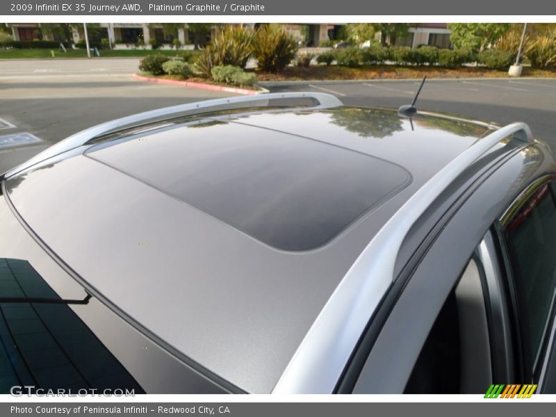 Sunroof of 2009 EX 35 Journey AWD