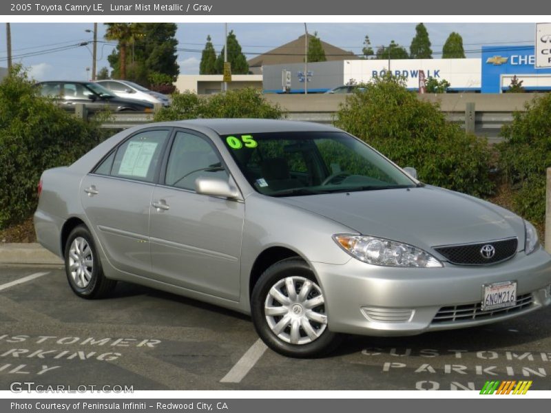 Lunar Mist Metallic / Gray 2005 Toyota Camry LE