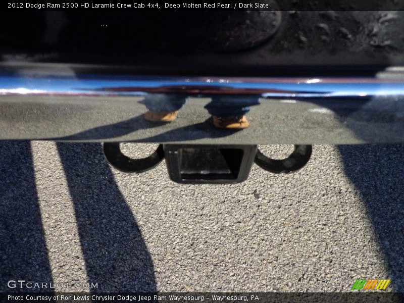 Deep Molten Red Pearl / Dark Slate 2012 Dodge Ram 2500 HD Laramie Crew Cab 4x4